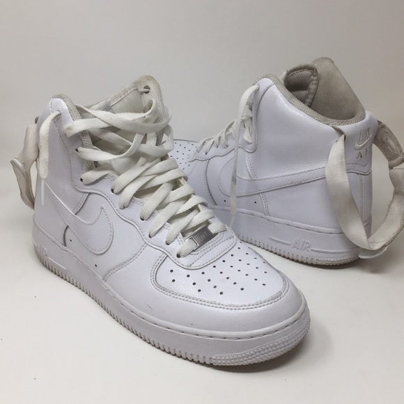 Nike Air Force 1 Mid White Shoes AF1 07 8.5 8 Mens Nike Air Force 1 Mid White Shoes AF1 07 8.5 8 Mens